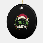 Christmas Cousin Crew Keramik Ornament (Links)