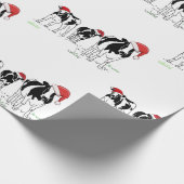 Christmas Cows Geschenkpapier (Ecke)