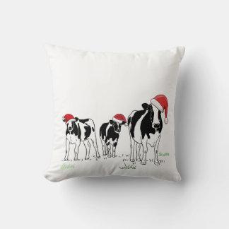 Christmas Cows Kissen