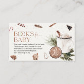 Christmas Cozy Books for baby Enclosure Card Begleitkarte (Vorderseite)