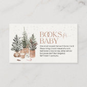Christmas Cozy Books for baby Enclosure Card Begleitkarte (Vorderseite)