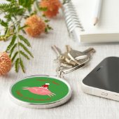 Christmas Crab Custom Schlüsselanhänger (Seite)