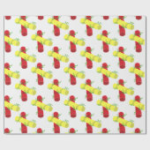 Christmas Crackers Geschenkpapier (Flach)