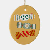 Christmas Crackers Keramik Ornament (Rechts)