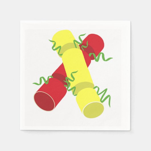 Christmas Crackers Serviette (Vorderseite)