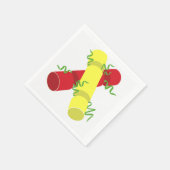 Christmas Crackers Serviette (Ecke)