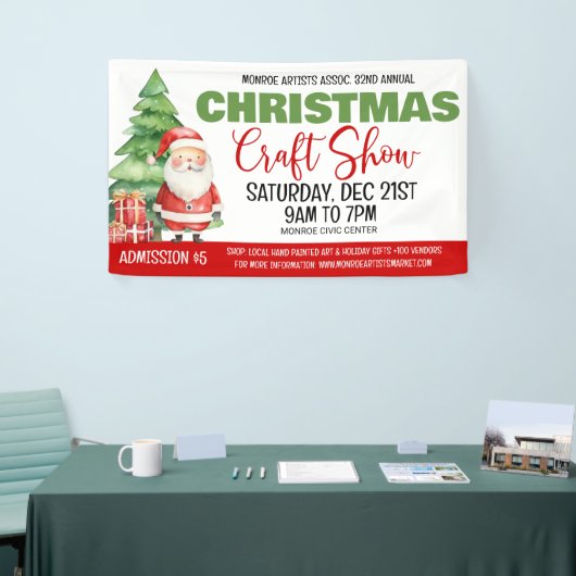 Christmas Craft Show Banner (Messeveranstaltung)