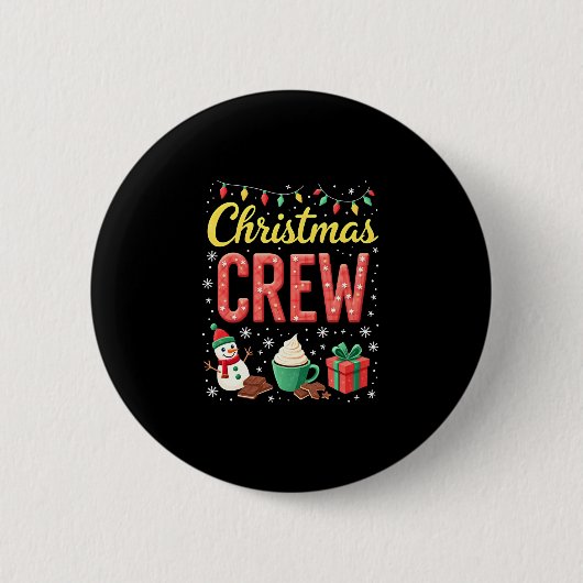 Christmas Crew (1) Button (Vorderseite)