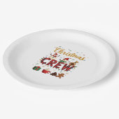 Christmas Crew (1) Pappteller (Schrägansicht)