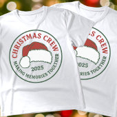 Christmas Crew 2025 Family Xmas Holiday Memories  T-Shirt