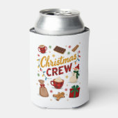 Christmas Crew (2) Dosenkühler (Kanne Vorderseite)
