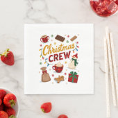 Christmas Crew (2) Serviette (Beispiel)