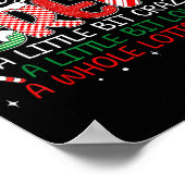 Christmas Crew A Little Bit Crazy A Little Bit Lou Poster (Ecke)