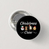 Christmas Crew Button (Vorne & Hinten)