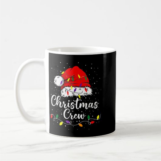 Christmas Crew Family Group Matching Christmas Paj Kaffeetasse (Links)
