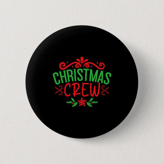 Christmas Crew Family T Shirt_1 Button (Vorderseite)