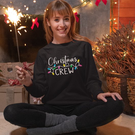Christmas Crew Funny Family Christmas Sweatshirt