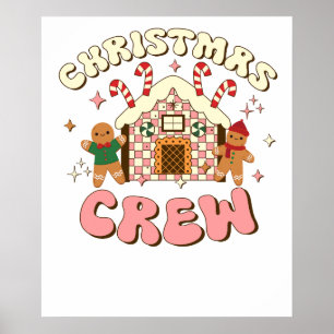 Christmas-Crew-Gingerbread Poster