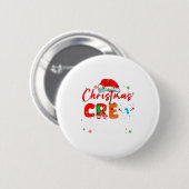 Christmas Crew Making Memories Together Xmas Light Button (Vorne & Hinten)