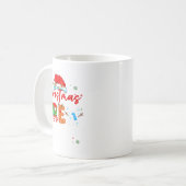 Christmas Crew Making Memories Together Xmas Light Kaffeetasse (Vorderseite Links)
