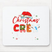 Christmas Crew Making Memories Together Xmas Light Mousepad (Vorne)