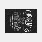 Christmas Crew Matching Family Group Fleecedecke (Vorderseite (Horizontal))