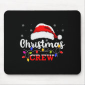 Christmas Crew Matching Family Group Holiday Xmas Mousepad (Vorne)