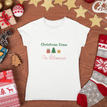 Christmas Crew Personalized Family Holiday