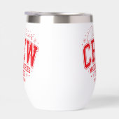 Christmas Crew Personalized Family Name (Rechts)