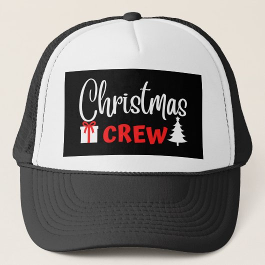 CHRISTMAS CREW TRUCKERKAPPE (Vorderseite)