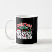 Christmas Crew Westie Christmas West Highland Whit Kaffeetasse (Links)