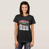 Christmas Crew Westie Christmas West Highland Whit T-Shirt (Vorne ganz)