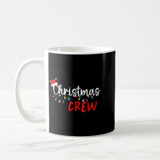 Christmas Crew Xmas Lights Family Matching Pajamas Kaffeetasse (Links)