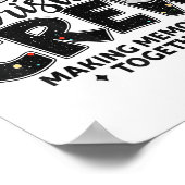 Christmas Crew Xmas Lights Family Matching Pajamas Poster (Ecke)