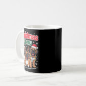Christmas Crew Xmas Puppy Funny Christmas English Kaffeetasse (Vorderseite Links)