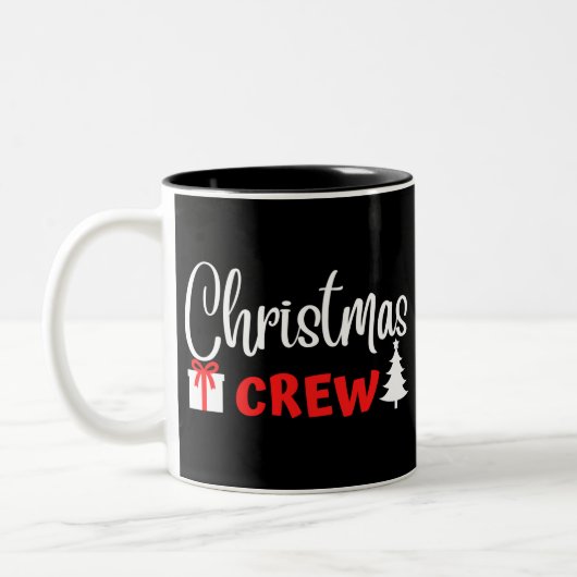 CHRISTMAS CREW ZWEIFARBIGE TASSE (Links)