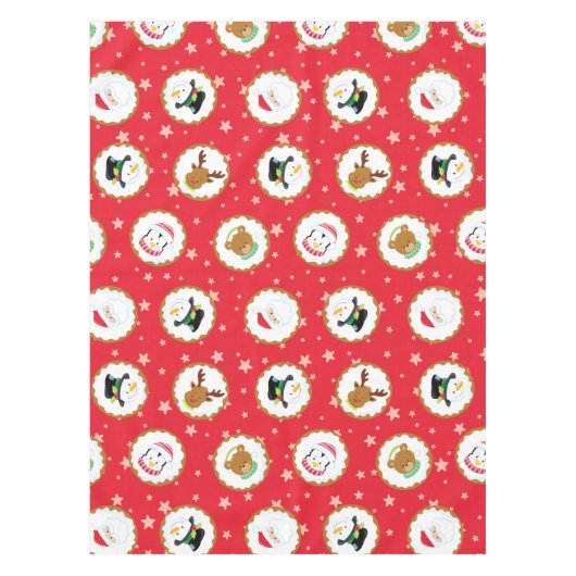 Christmas Critters Tablecloth Tischdecke (Vorderseite)