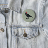 Christmas Crow Button (Beispiel)