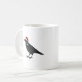 Christmas Crow Kaffeetasse (Vorderseite Links)