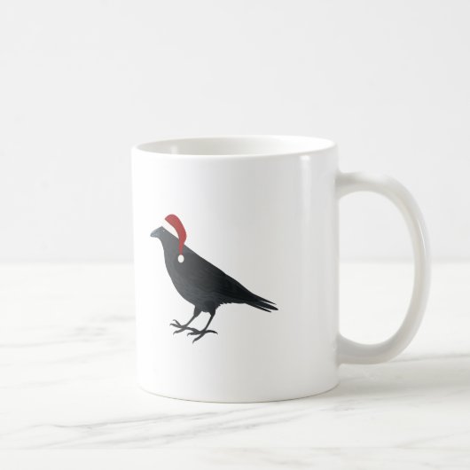 Christmas Crow Kaffeetasse (Rechts)