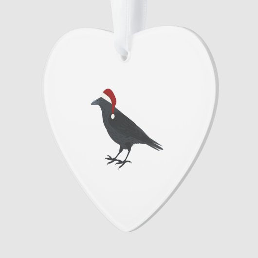 Christmas Crow Ornament (Vorderseite)