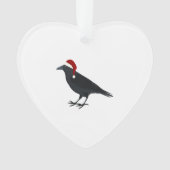 Christmas Crow Ornament (Vorderseite)