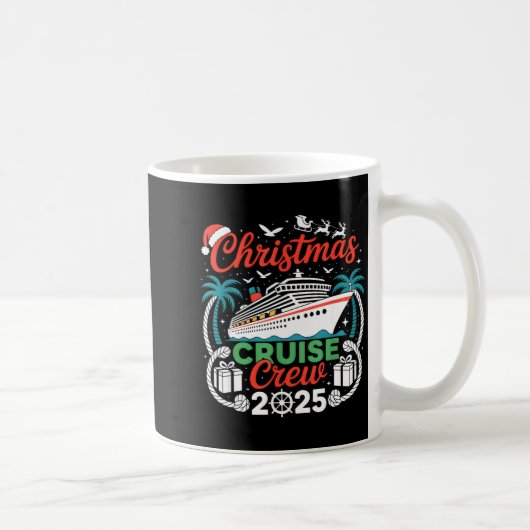 Christmas Cruise Crew 2025 Matching  Kaffeetasse (Rechts)