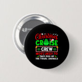 Christmas Cruise Crew Most Likely To Take Cs Towel Button (Vorne & Hinten)