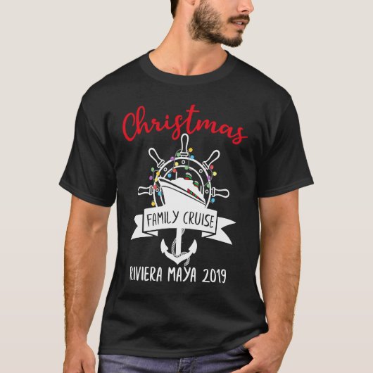Christmas Cruise Family Matching Group Holidays Tr T-Shirt (Vorderseite)