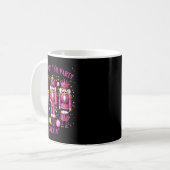 Christmas Crushing It Nutcracker - Funny Retro Ugl Kaffeetasse (Vorderseite Links)
