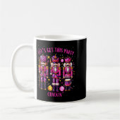 Christmas Crushing It Nutcracker - Funny Retro Ugl Kaffeetasse (Links)