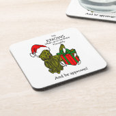 Christmas Cthulhu Untersetzer (Linke Seite)