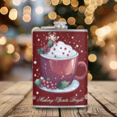Christmas Cup of Hot Chocolate | Red Flachmann