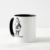 Christmas cup with Santa Claus Tasse (Vorderseite Links)
